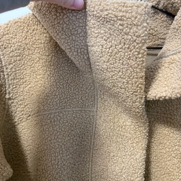 Columbia Panorama Sherpa Long Jacket Teddy Plus Size 1X Brown Tan Winter outdoor - Picture 6 of 15